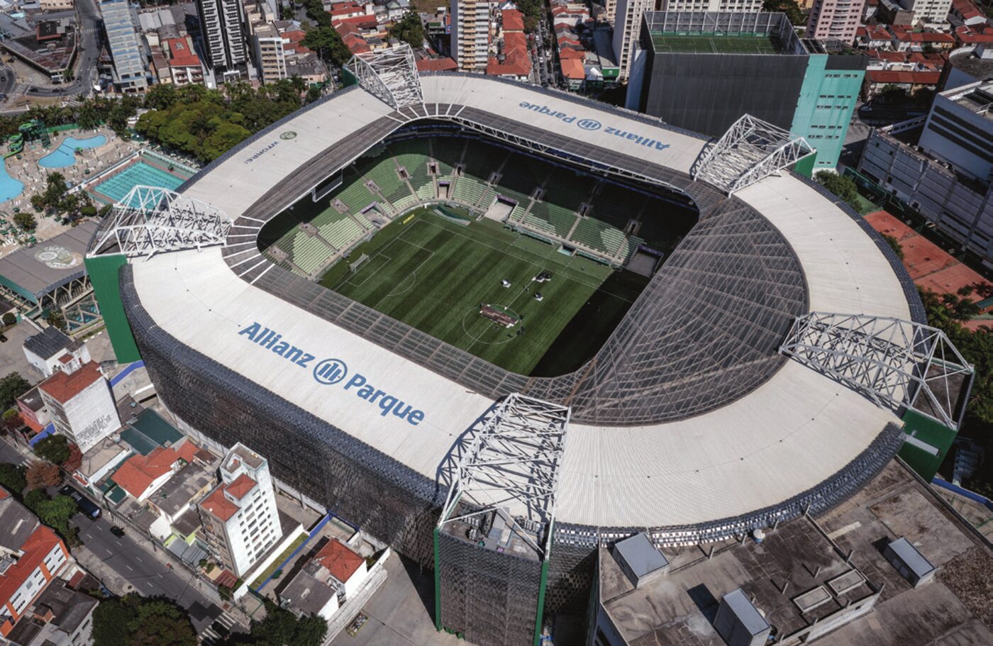 Vista aérea da região da Lapa e Perdizes